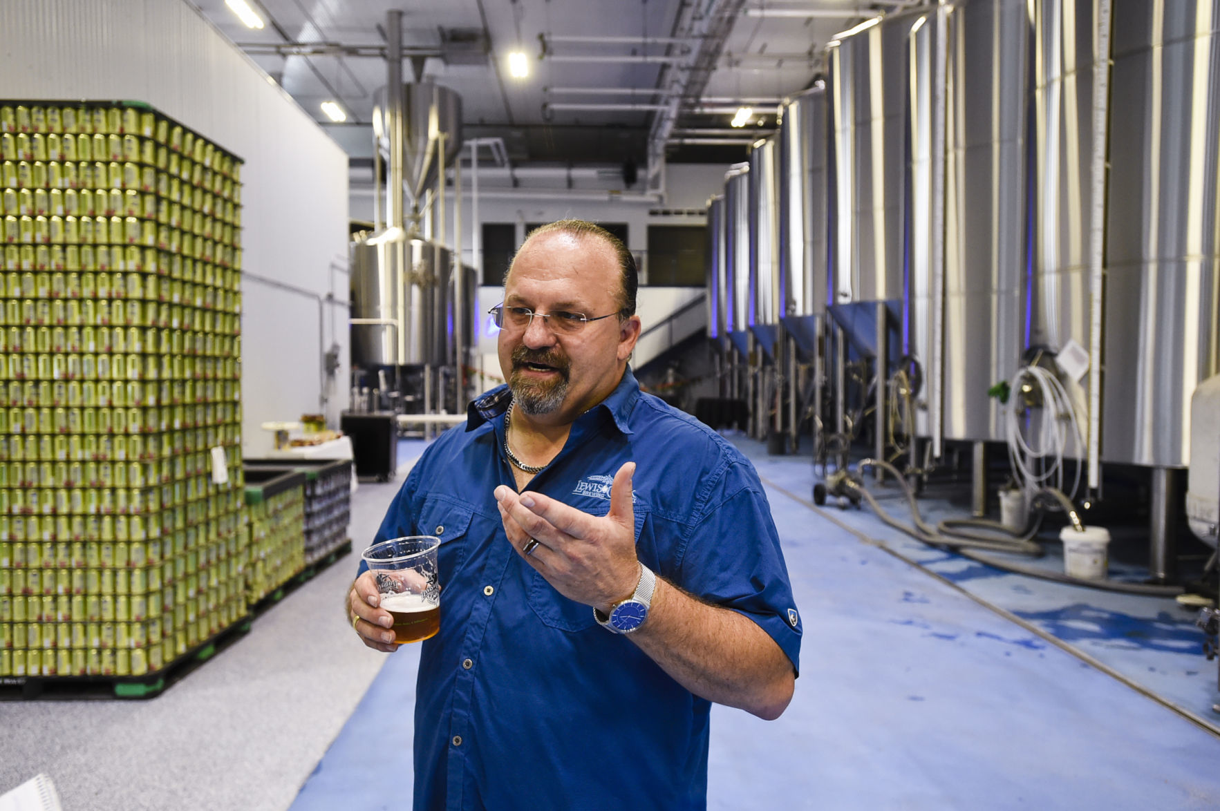 Lewis and Clark Brewing Co. owner Max Pigman